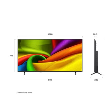 Protocart 139.7 cm (55 inch) 4K Ultra HD webOS TV,  Black